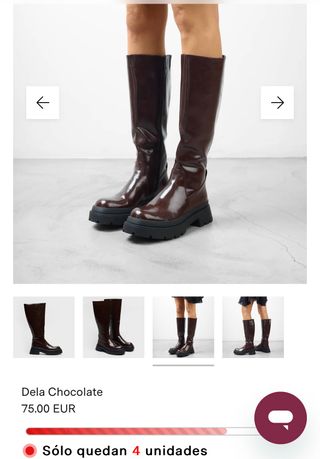 Botas MiM Shoes Marrón Chocolate