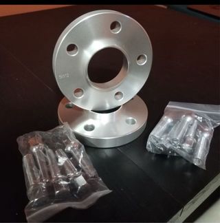 Separadores 5x112 20mm 66.6mm + Tornillos