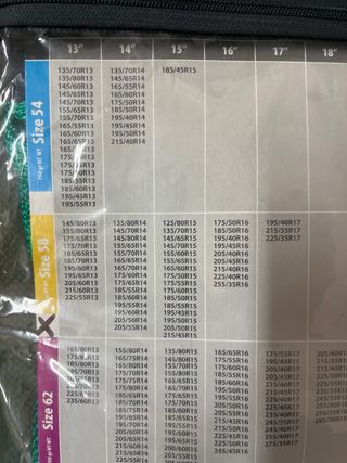 Fundas Cadenas Nieve ISSE Tribologic Talla 58