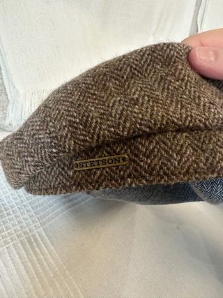 Gorra Newsboy Stetson Marrón. Talla 56