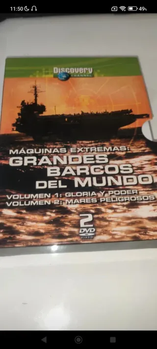 2 DVD Grandes Barcos del Mundo
