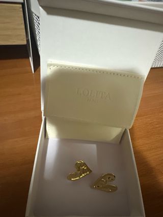 Pendientes Lolita Paris Corazón Dorado