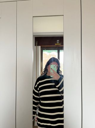 Jersey rayas negro y blanco H&M