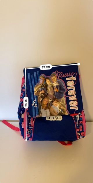 Zaino scuola Alex & Co. Disney