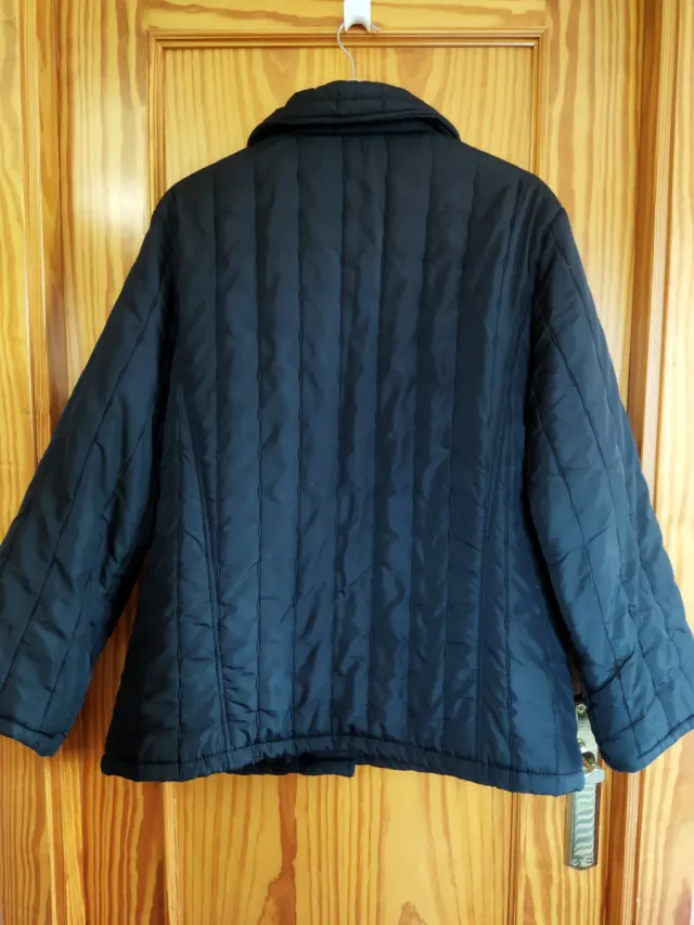 Chaquetón acolchado mujer negro XXL