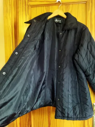 Chaquetón acolchado mujer negro XXL