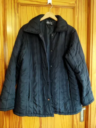 Chaquetón acolchado mujer negro XXL
