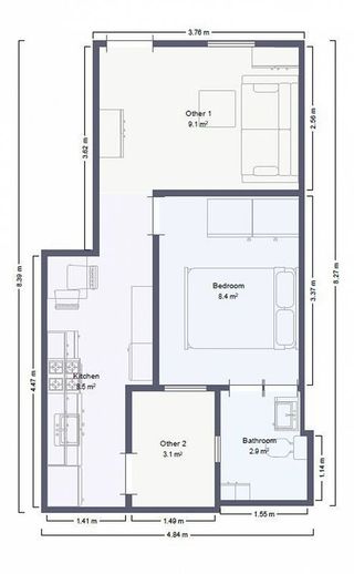 Piso en alquiler en El Poblenou en Barcelona