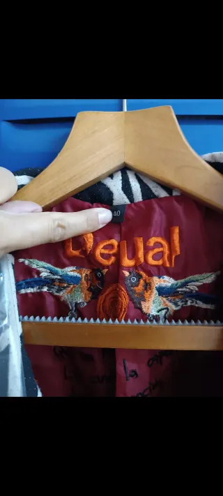 Cappotto Desigual Donna Taglia L