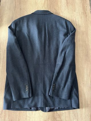 Americana GANT lana espiga azul