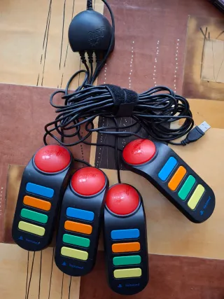 Mandos Buzz PS2 (4 unidades)