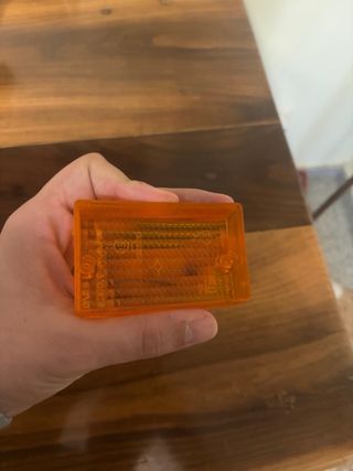 Pack 2 Luces Vespa PK Naranja