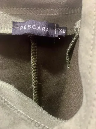 Falda antelina verde t.38