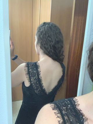 Vestido de Nochevieja de terciopelo de Tintoretto