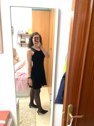 Vestido de Nochevieja de terciopelo de Tintoretto