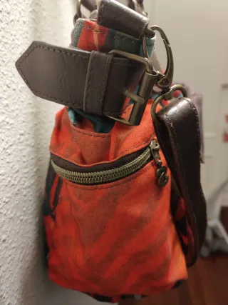 Bolso Multicolor con Estampado Floral