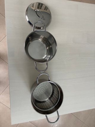 Pentola pastaiola (simil Lagostina) diam. cm. 17