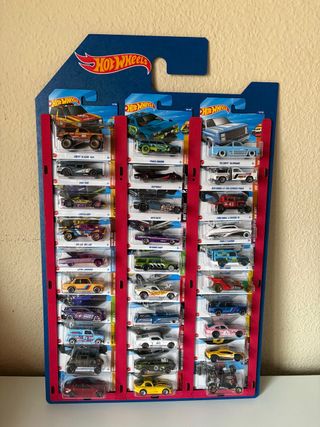 Expositor HotWheels en color