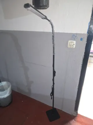 Lampada da terra LED BEL AIR HOME Nera