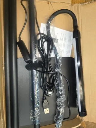 Lampada da terra LED BEL AIR HOME Nera