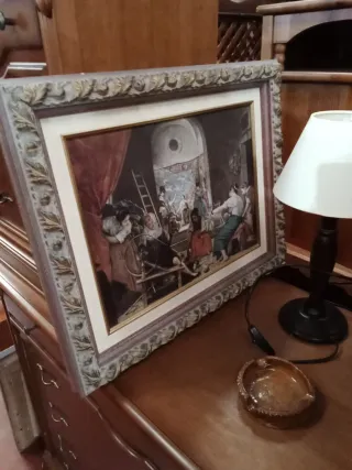 Cuadro antiguo forja