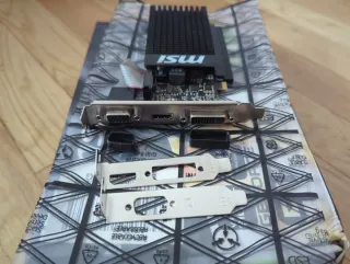 MSI GeForce GT 710 1GB DDR3 Tarjeta Gráfica