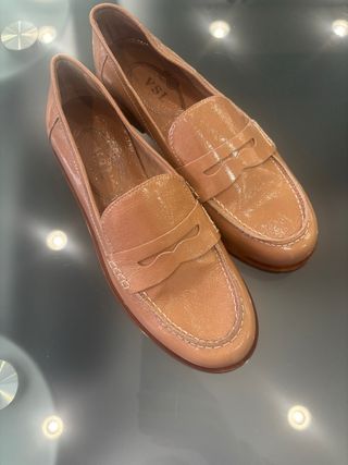 Mocassini VSL Beige/Marrone