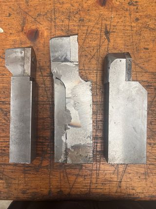 3 Cuchillas Torno Punta Redonda Grandes