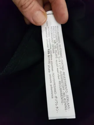 Falda plisada Zara efecto cuero  talla S nueva