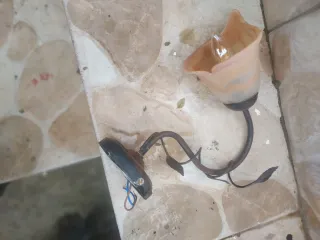 Set di lampade a sospensione con 4 applique da parete