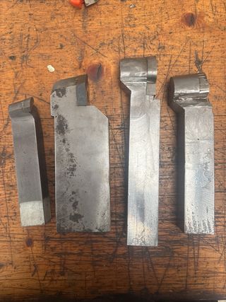 4 Cuchillas Torno Punta Redonda Grandes