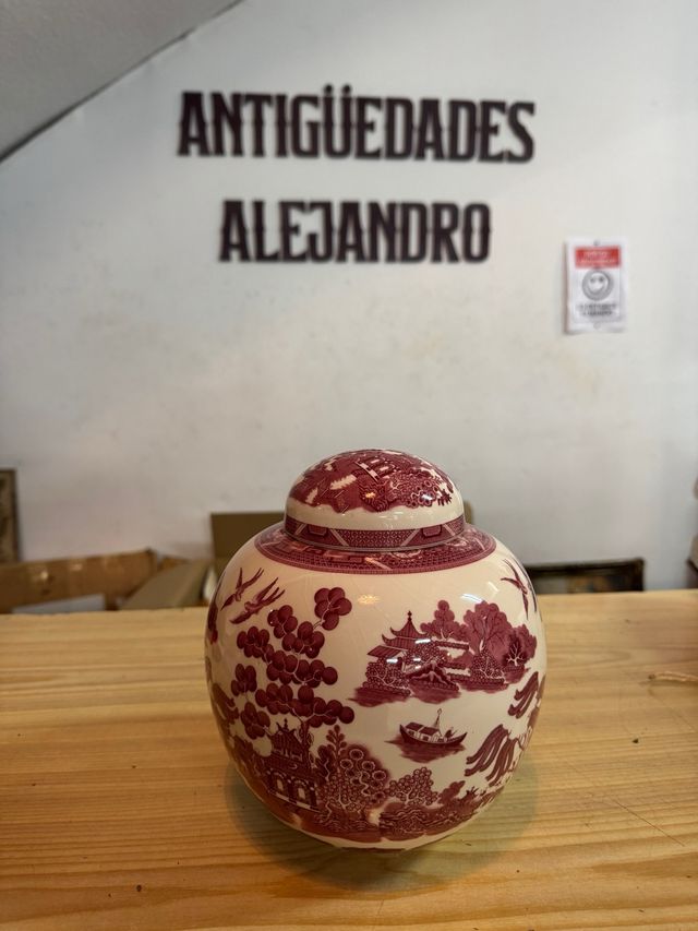 Jarrón San Claudio con tapa