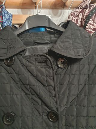 Parka Purificación García Talla M Negra