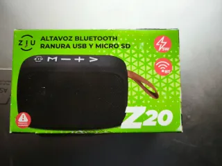 Altavoz Bluetooth Ziu Negro