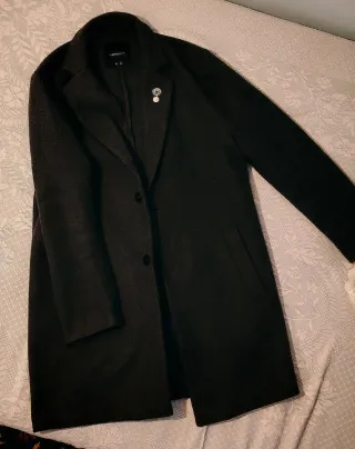 Abrigo Lefties gris talla M