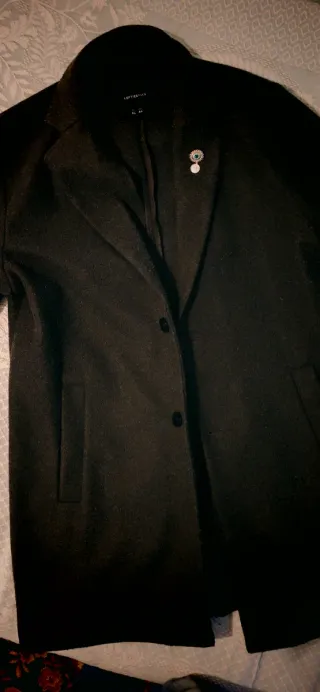 Abrigo Lefties gris talla M