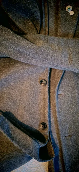 Abrigo Lefties gris talla M