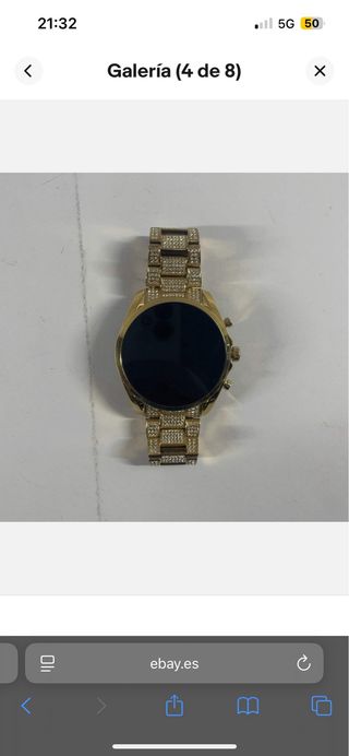 Reloj Michael Kors Gen 6 Bradshaw Dorado