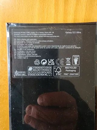 SAMSUNG S22ULTRA Nuovo sigillato