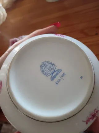 Vaso e portaoggetti vintage Herend hungary