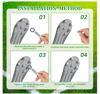 Tacchetti calcio 16 pz vite