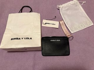 Cartera Bimba y Lola Piel Negra. SIN ESTRENAR.