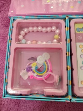 Estuche joyero maquillaje niña unicornio