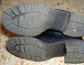 Botines Chelsea Ante Negro