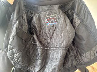 Chaqueta Moto Buffalo Negra y Verde talla XL