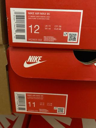 Nike Air Max 95 Gris - Varias Tallas Disponible