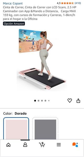 Cinta de correr DeerRun & Pit Pat