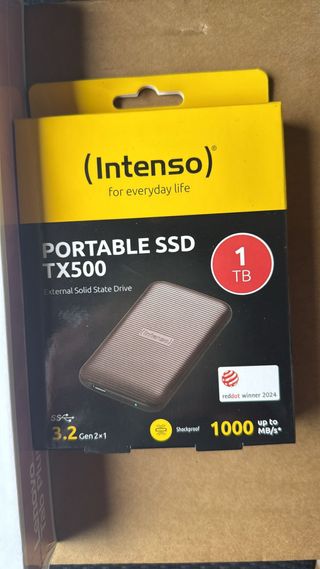 SSD Portátil Intenso TX500 1TB USB 3.2 Gen 2x1
