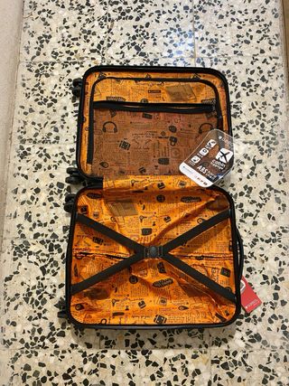 Maleta de cabina Gabol gris 55x40cm NUEVA