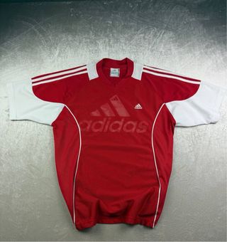 T-shirt Adidas Y2k Rossa Taglia L